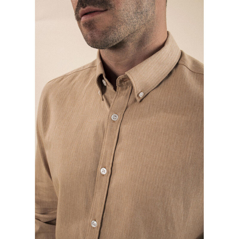 23ah-chemise-homme-centre-ville-chevrons-ocre-coton-2 23ah-chemise-homme-centre-ville-chevrons-ocre-coton-2