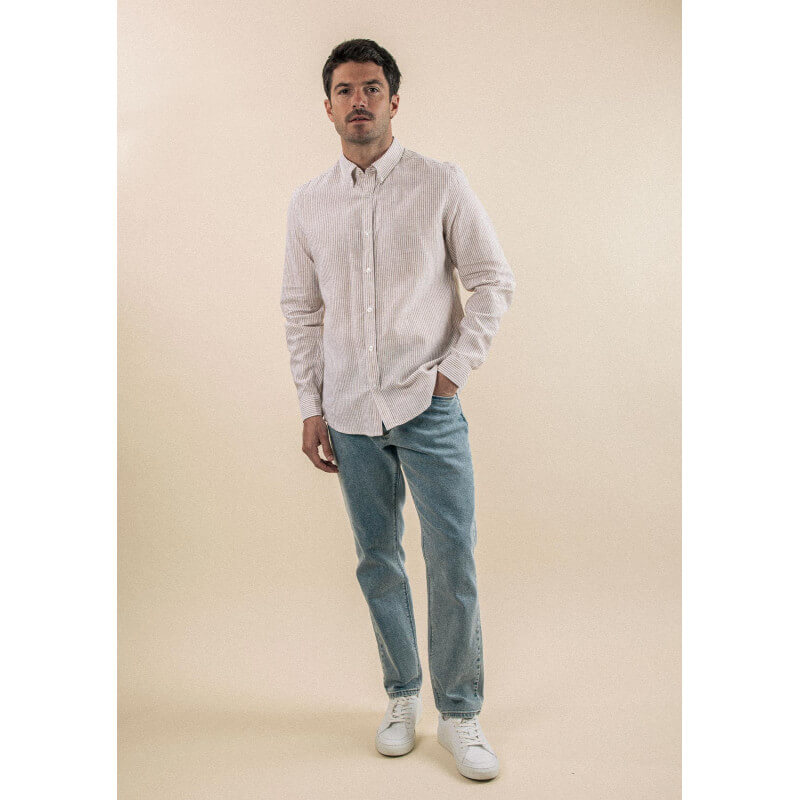 24pe-chemise-homme-coton-bio-lin-centre-lin-terracotta-rayures-4 24pe-chemise-homme-coton-bio-lin-centre-lin-terracotta-rayures-4