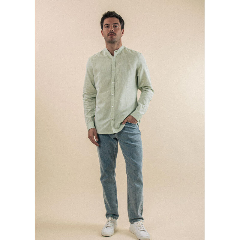 23pe-chemise-homme-maolin-vert-coton-bio-lin-4 23pe-chemise-homme-maolin-vert-coton-bio-lin-4
