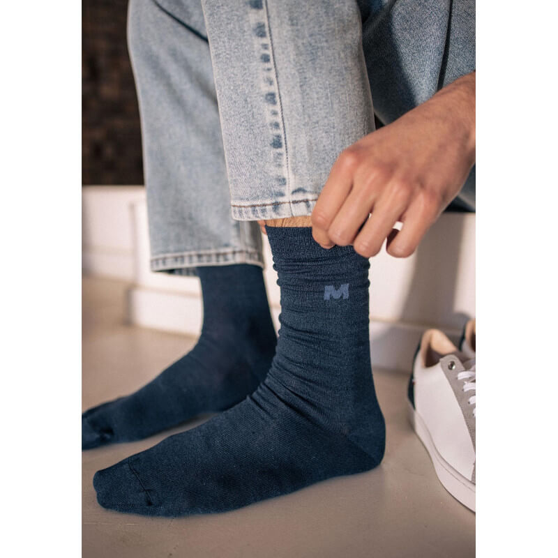 25pe-chaussettes-homme-grain-bleu-lin-made-in-france-1 25pe-chaussettes-homme-grain-bleu-lin-made-in-france-1
