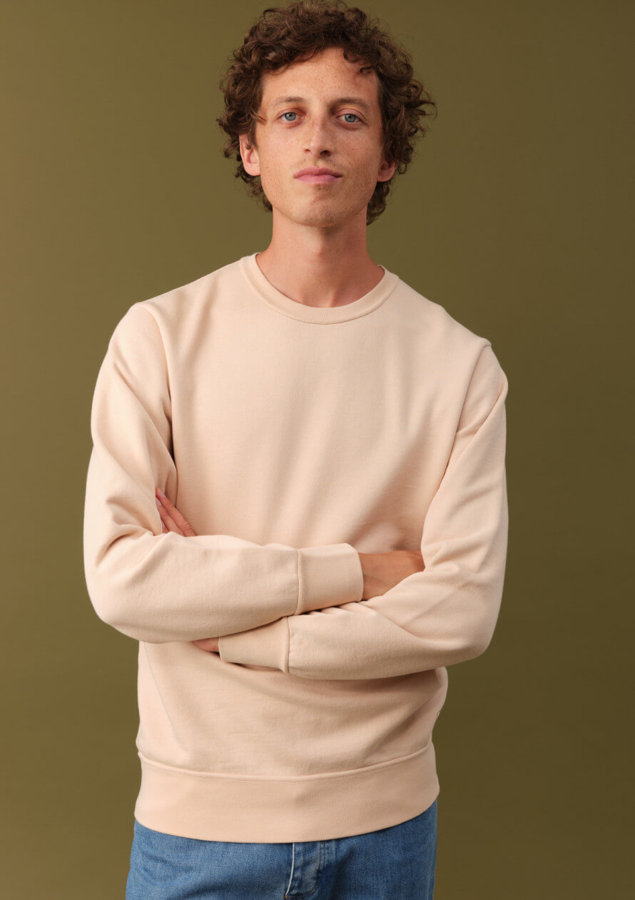 25ah-sweat-homme-gravure-beige-coton-bio-1