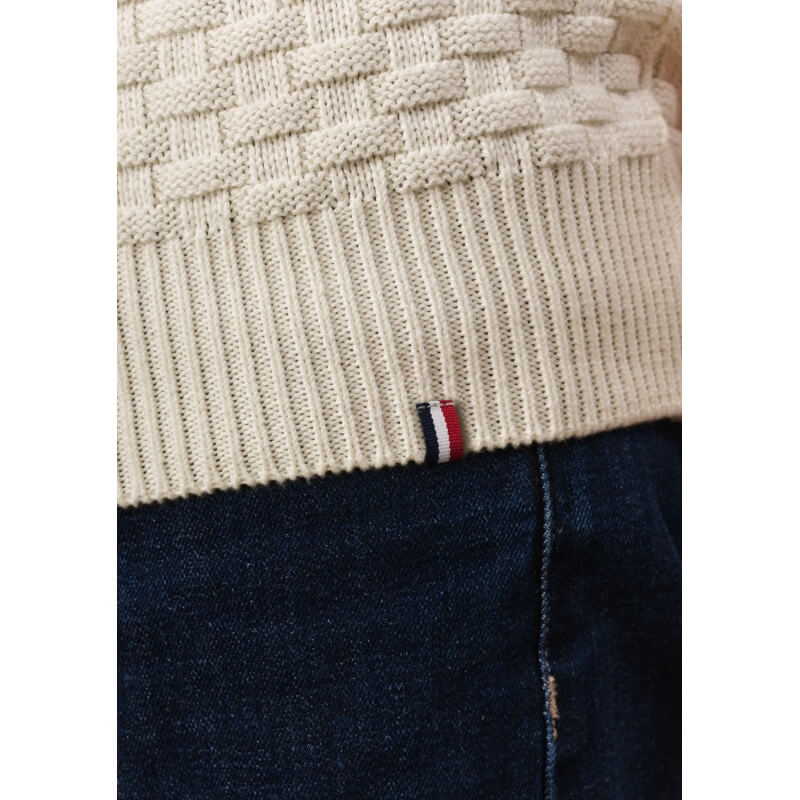 21pe-pull-homme-damier-écru-coton-bio-made-in-france-2