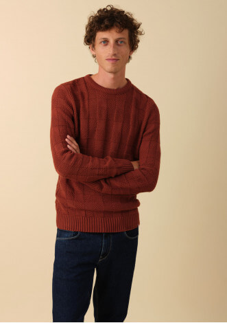 25ah-pull-homme-mosaique-terracotta-made-in-france-2