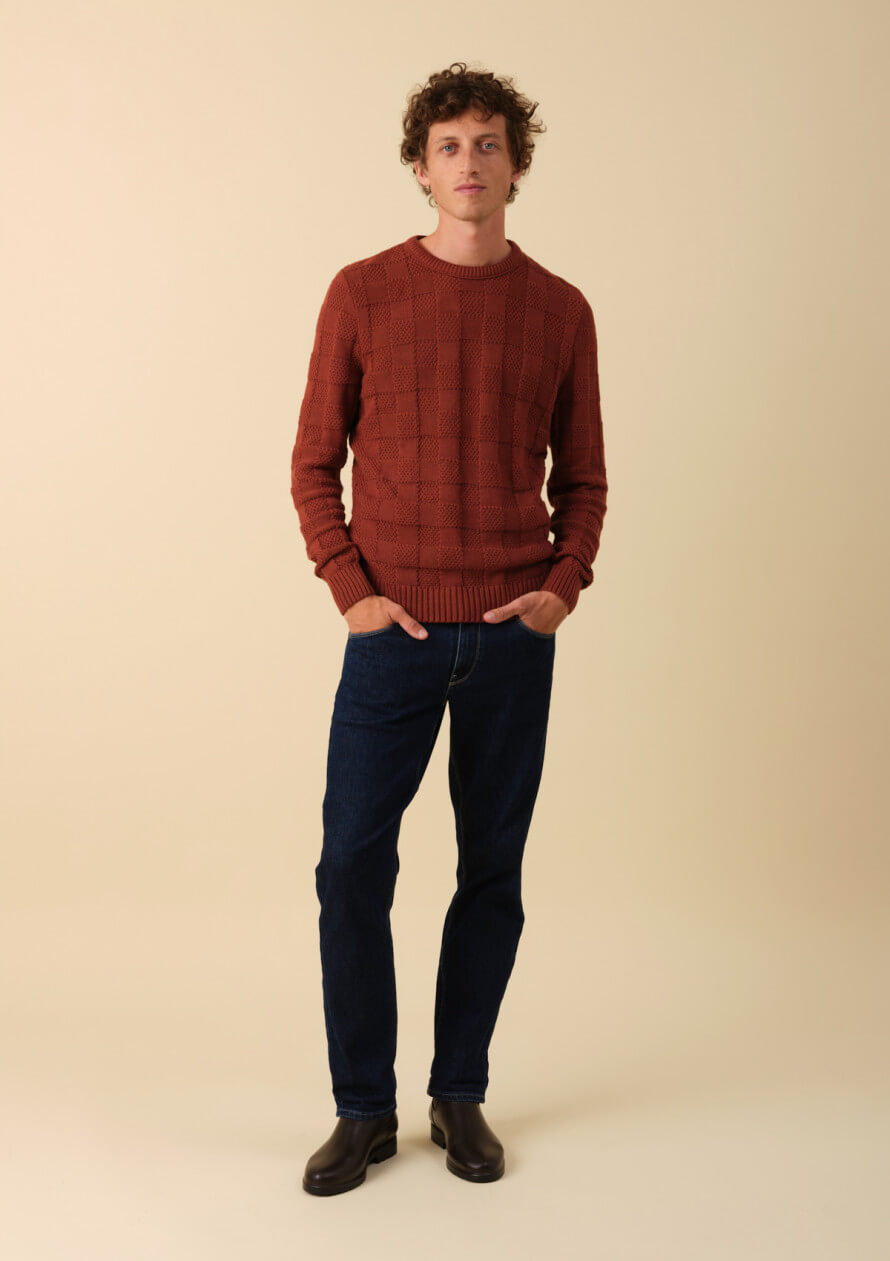 25ah-pull-homme-mosaique-terracotta-made-in-france-4