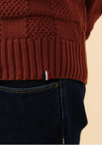 25ah-pull-homme-mosaique-terracotta-made-in-france-5
