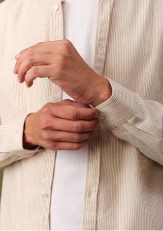 25ah-chemise-homme-centre-ville-rayures-beige-recyclée-4