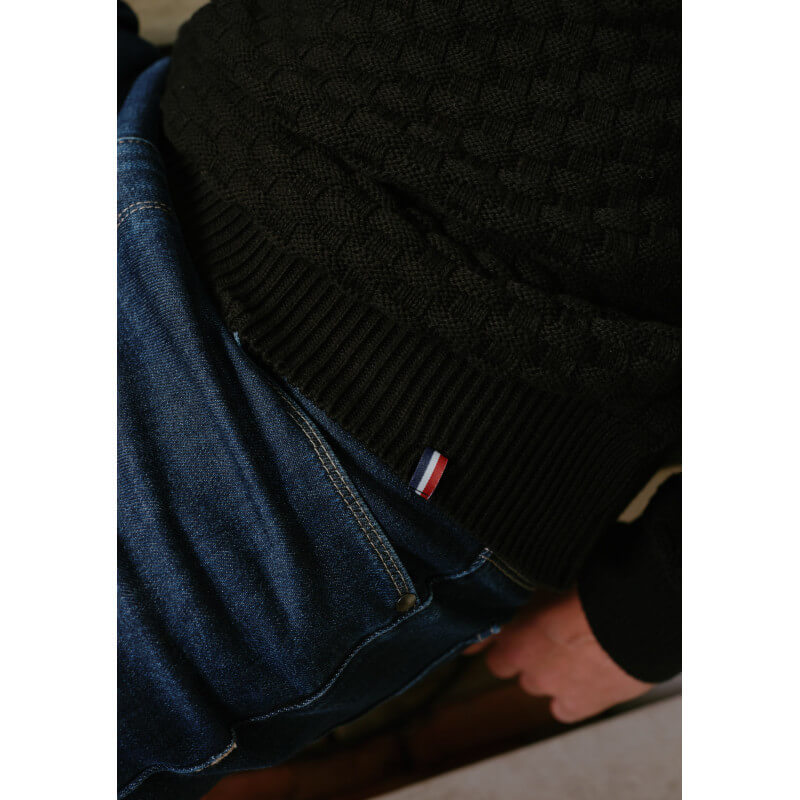 21ah-pull-homme-damier-noir-made-in-france-coton-bio-4 21ah-pull-homme-damier-noir-made-in-france-coton-bio-4