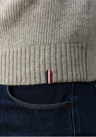 22ah-pull-homme-libre-gris-clair-made-in-france-recyclé-tricotage-3d-2