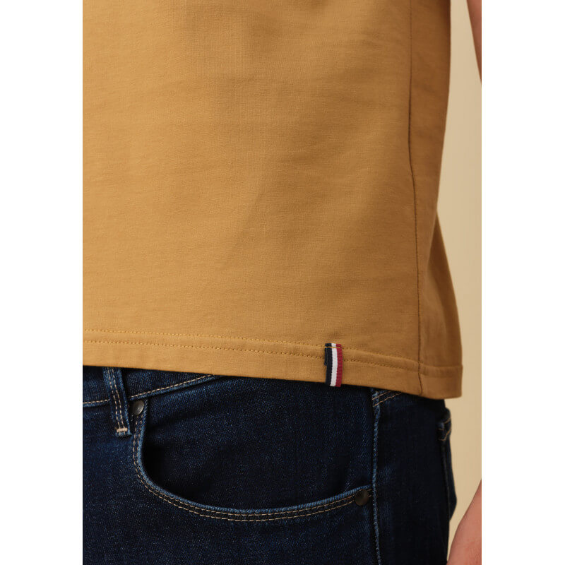 25ah-tshirt-homme-blason-ocre-coton-bio-made-in-france-2 25ah-tshirt-homme-blason-ocre-coton-bio-made-in-france-2