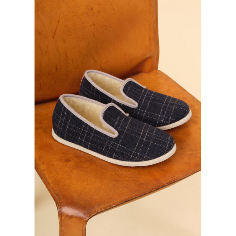 25ah-chaussons-homme-martin-carreaux-bleu-marine-made-in-france-2 25ah-chaussons-homme-martin-carreaux-bleu-marine-made-in-france-2