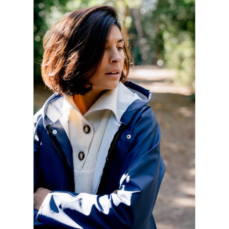 Imperméable Marine Femme GAELLE - Made In France - Montlimart