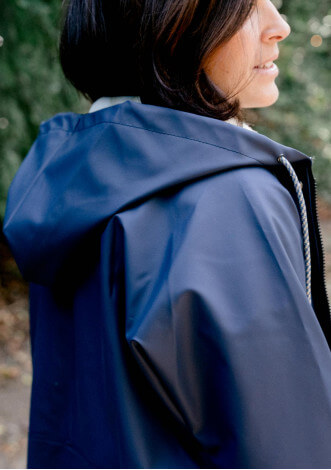 Imperméable Marine Femme GAELLE - Made In France - Montlimart