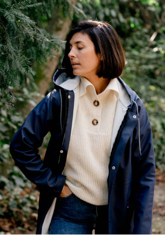Imperméable Marine Femme GAELLE - Made In France - Montlimart