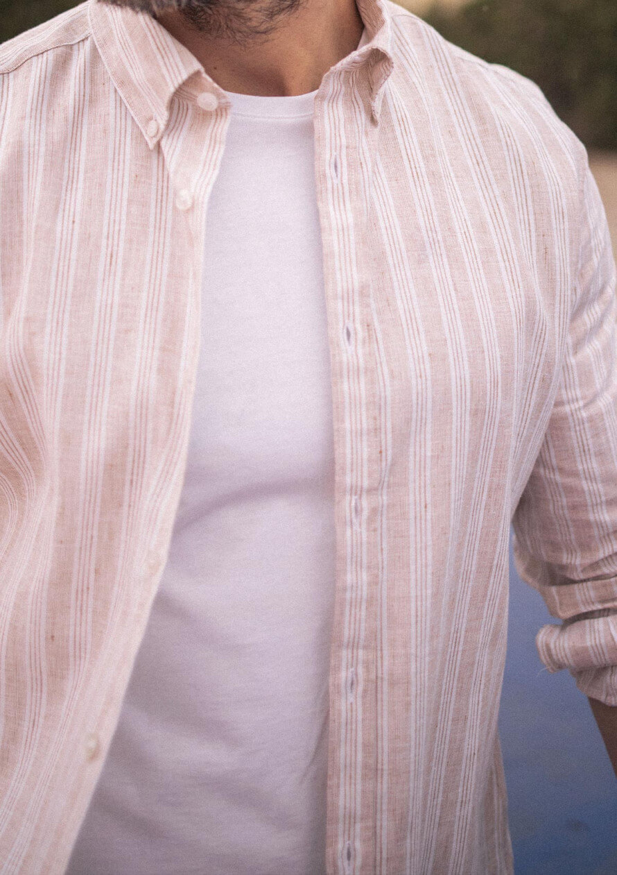 23pe-chemise-homme-centre-lin-rayure-vintage-camel-coton-bio-lin-2