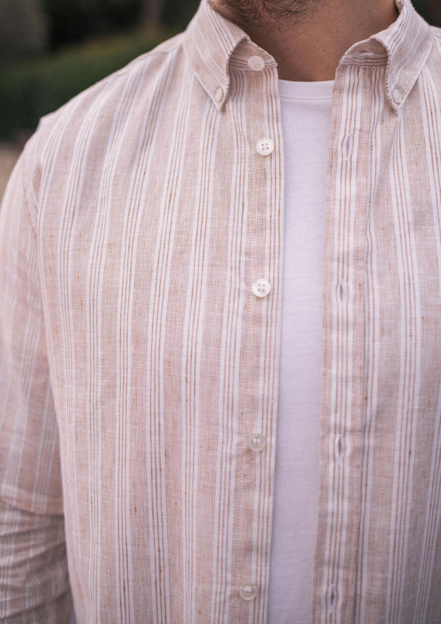23pe-chemise-homme-centre-lin-rayure-vintage-camel-coton-bio-lin-3