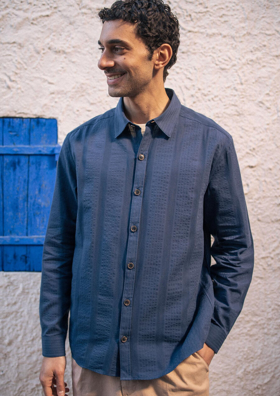 25pe-chemise-homme-riviera-marine-rayures-gaufre-coton-4