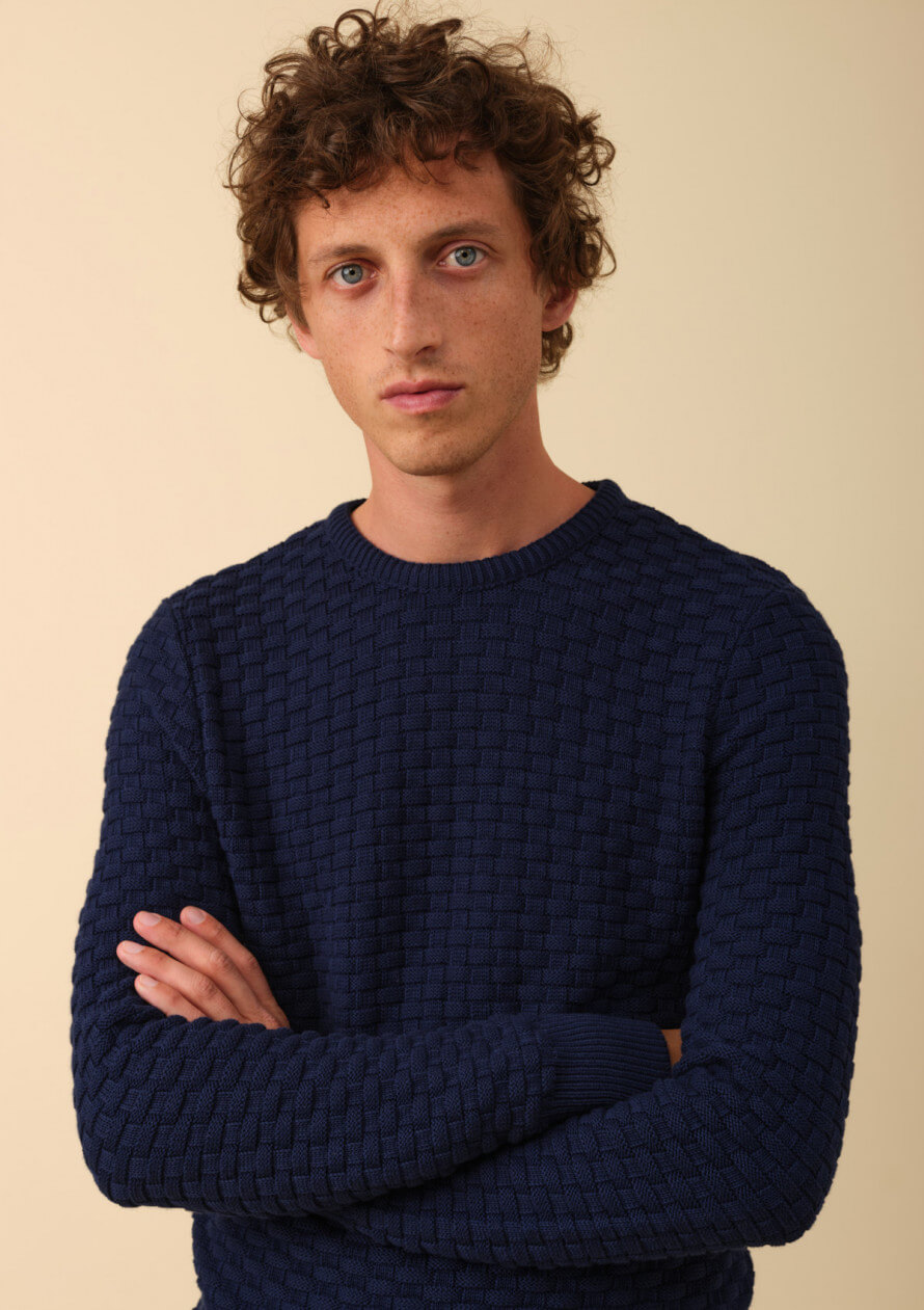 21pe-pull-homme-damier-bleu-foncé-coton-bio-made-in-france-2
