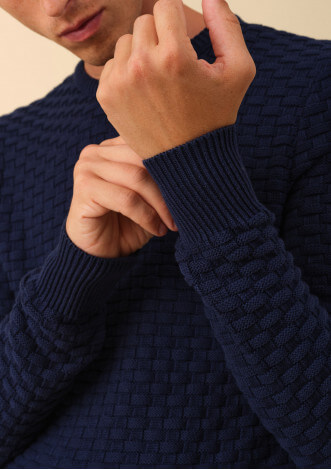 21pe-pull-homme-damier-bleu-foncé-coton-bio-made-in-france-5