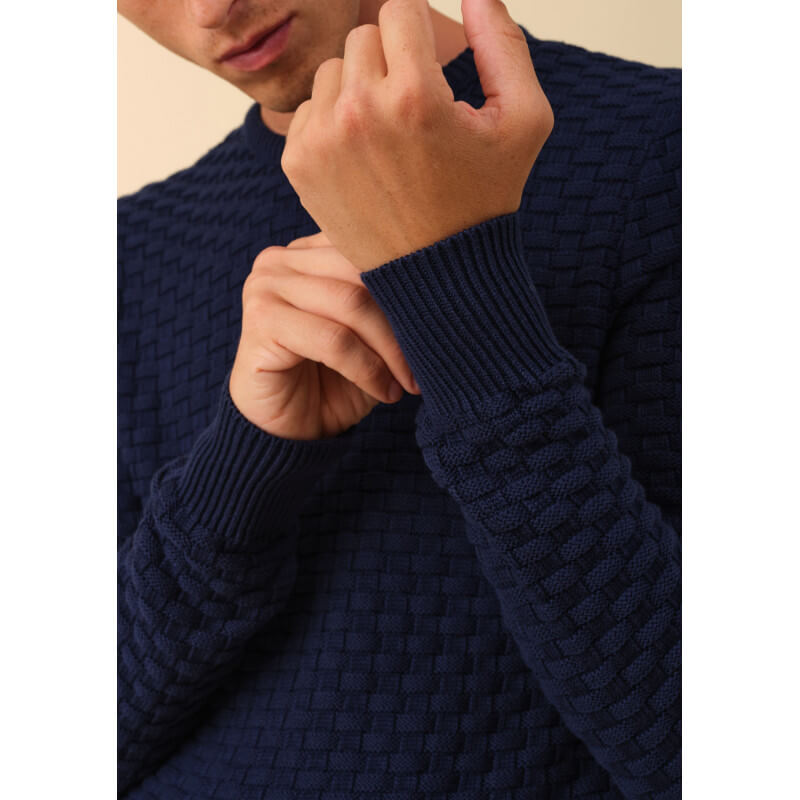 21pe-pull-homme-damier-bleu-foncé-coton-bio-made-in-france-5