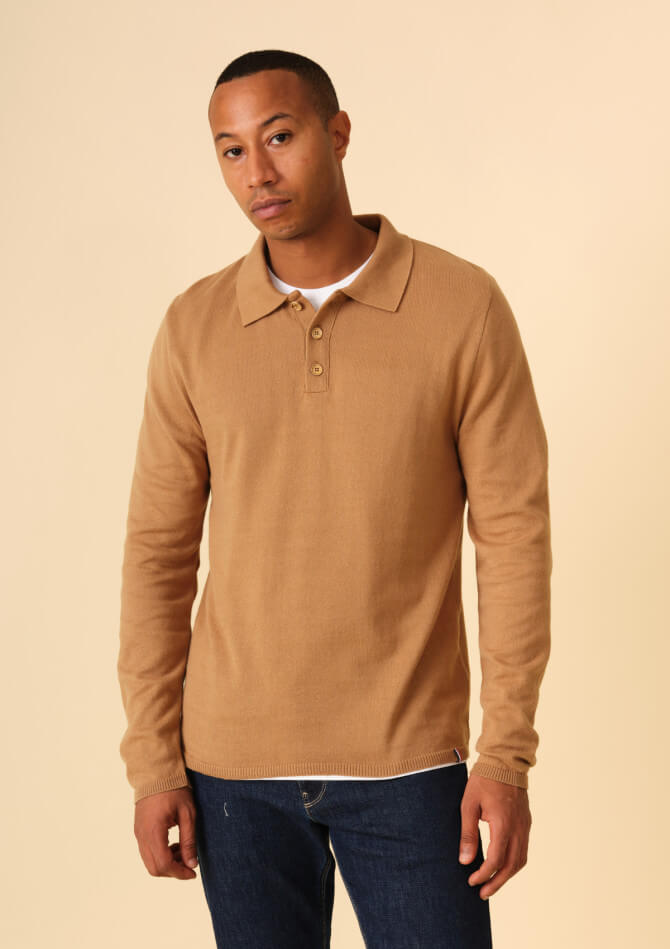 polo-homme-pinto-camel-made-in-france-collection-printemps-ete-2026-1