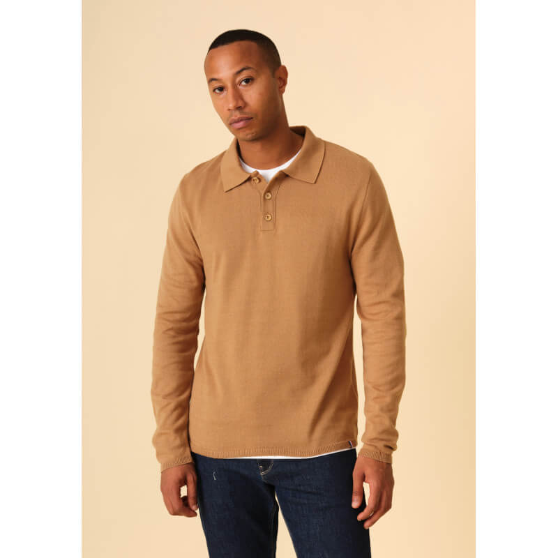 polo-homme-pinto-camel-made-in-france-collection-printemps-ete-2026-1