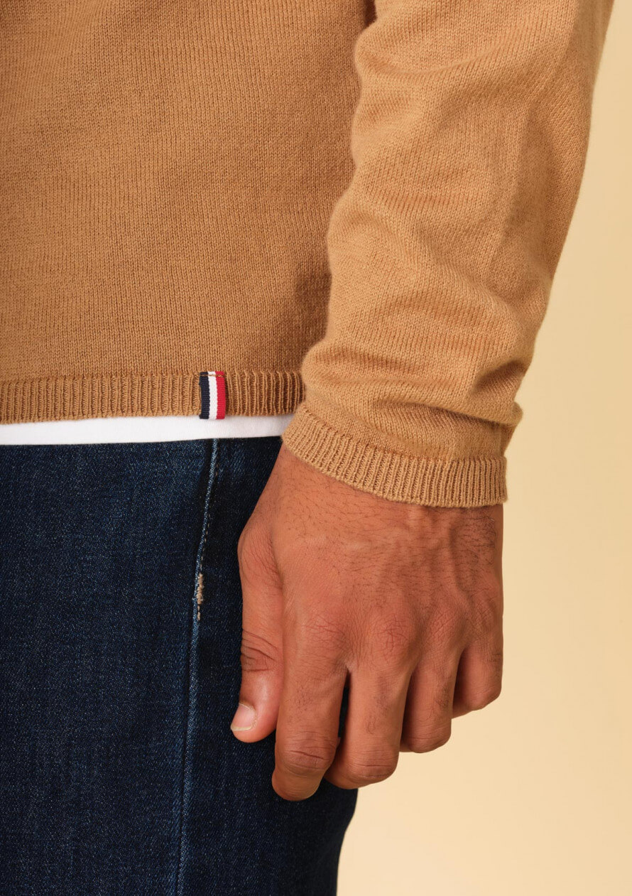 polo-homme-pinto-camel-made-in-france-collection-printemps-ete-2026-3