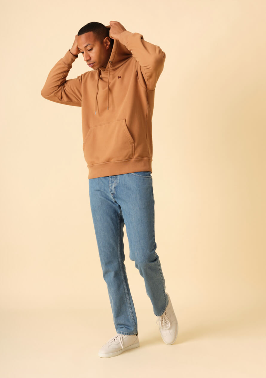 Sweat Camel Homme SOUFFLE - Coton Biologique - Montlimart