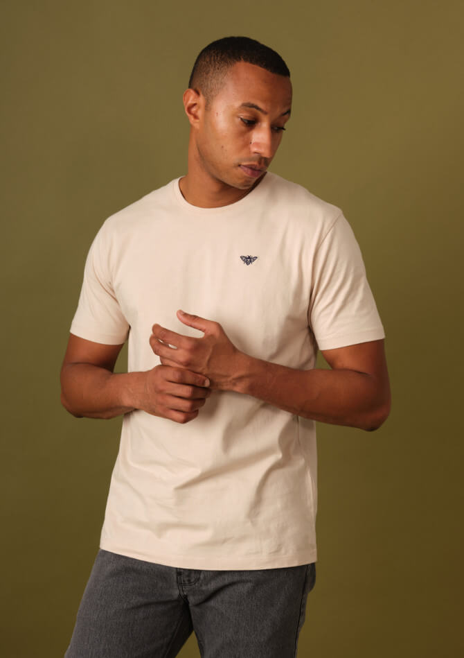 t-shirt-homme-essaim-beige-clair-coton-collection-printemps-ete-2026-1
