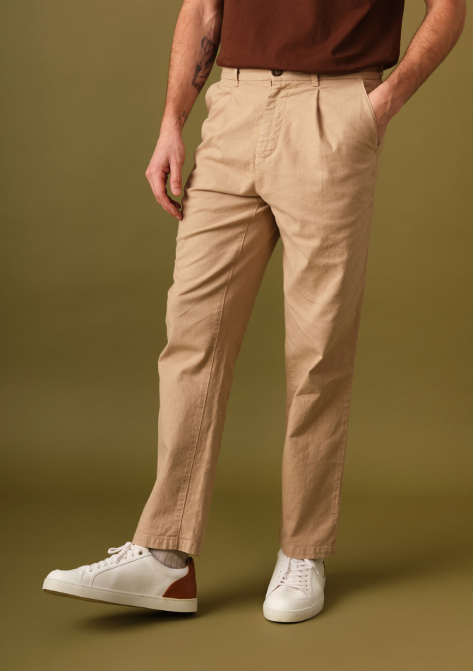 pantalon-homme-gaia-taupe-coton-collection-printemps-ete-2025-1