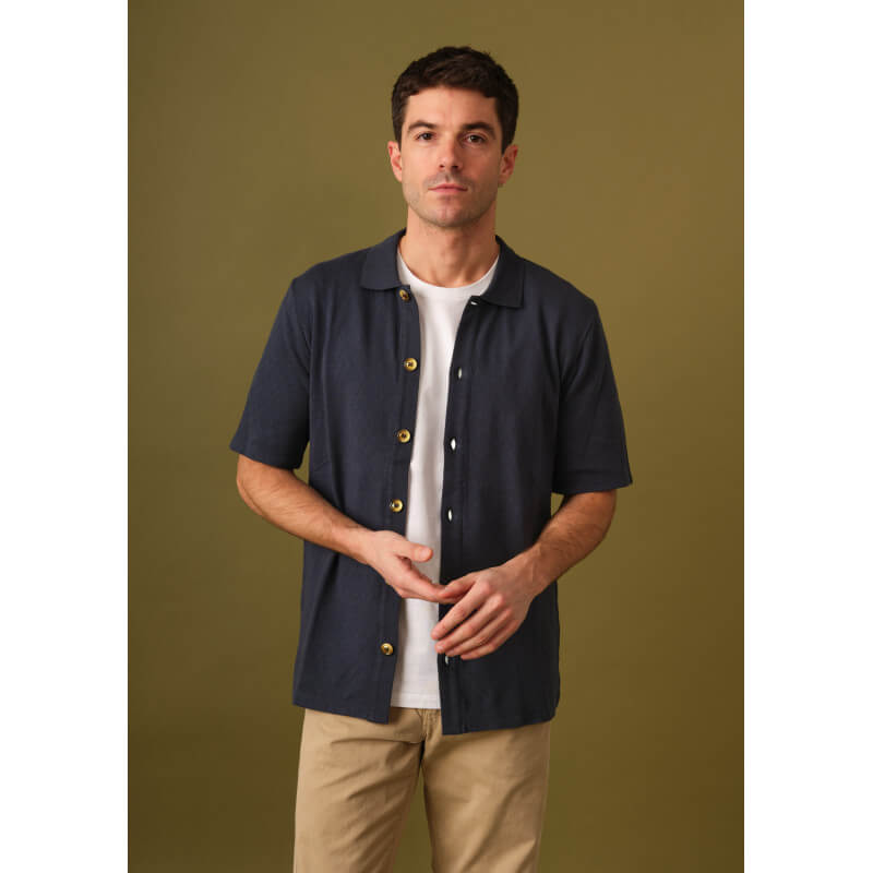 polo-homme-reveur-marine-coton-collection-printemps-ete-2025-1