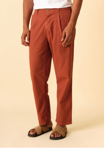 pantalon-homme-gaia-terracotta-coton-collection-printemps-ete-2025-2