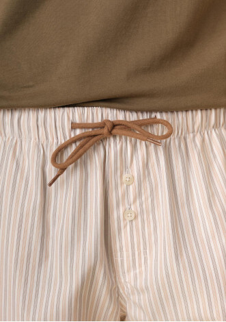 pyjama-homme-charlie-kaki-et-rayures-coton-collection-printemps-ete-2026-4