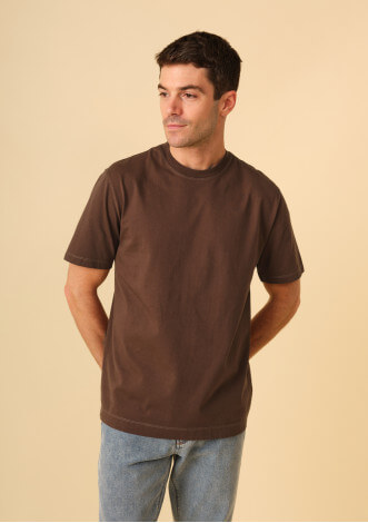 t-shirt-homme-haras-marron-coton-collection-printemps-ete-2026-5