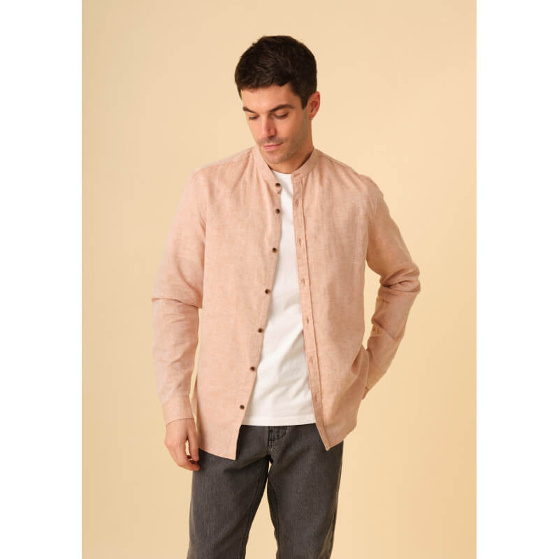 chemise-homme-maolin-terracotta-coton-collection-printemps-ete-2025-1