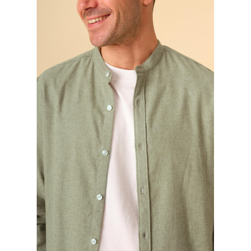 chemise-homme-montlimart-vert-chine-coton-collection-automne-hiver-2024-3