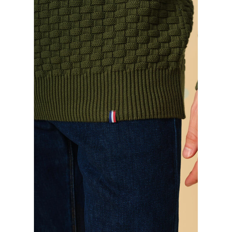 pull-homme-damier-sauge-made-in-france-colelction-automne-hiver-2023-3