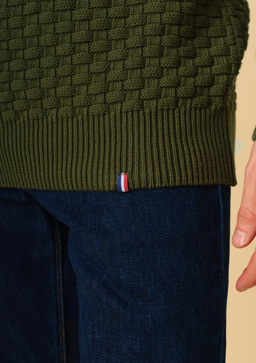 pull-homme-damier-sauge-made-in-france-colelction-automne-hiver-2023-3
