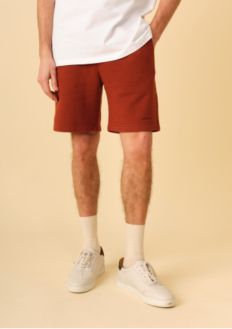 short-homme-comfy-terracotta-coton-collection-printemps-ete-2024-1