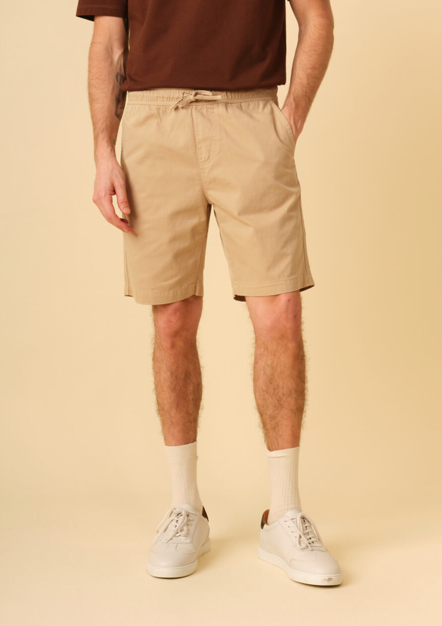short-homme-mael-taupe-coton-collection-printemps-ete-2025-1