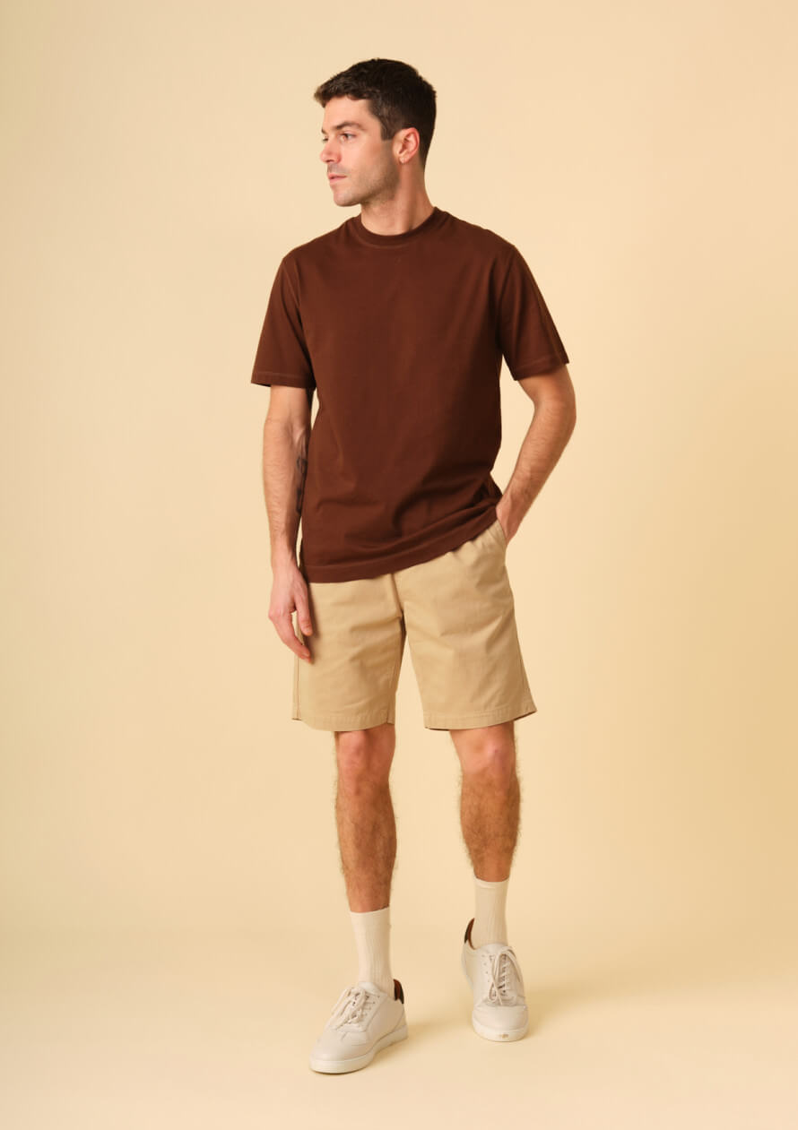short-homme-mael-taupe-coton-collection-printemps-ete-2025-3
