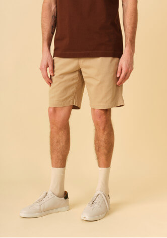 short-homme-mael-taupe-coton-collection-printemps-ete-2025-5