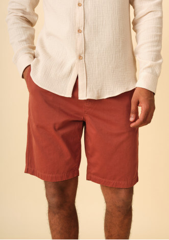 short-homme-mael-terracotta-coton-collection-printemps-ete-2025-2