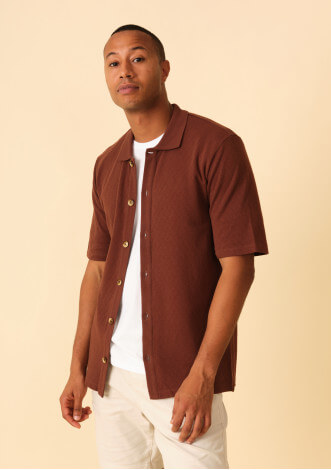 polo-homme-reveur-marron-coton-collection-printemps-ete-2026-4