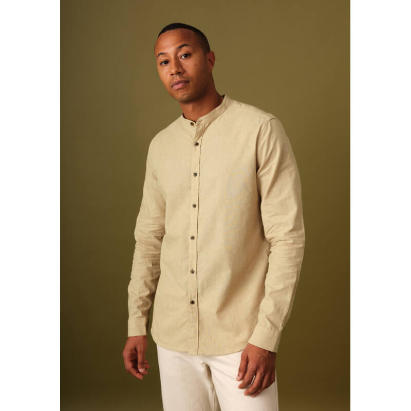 chemise-homme-maolin-beige-rayures-coton-collection-printemps-ete-2026-1