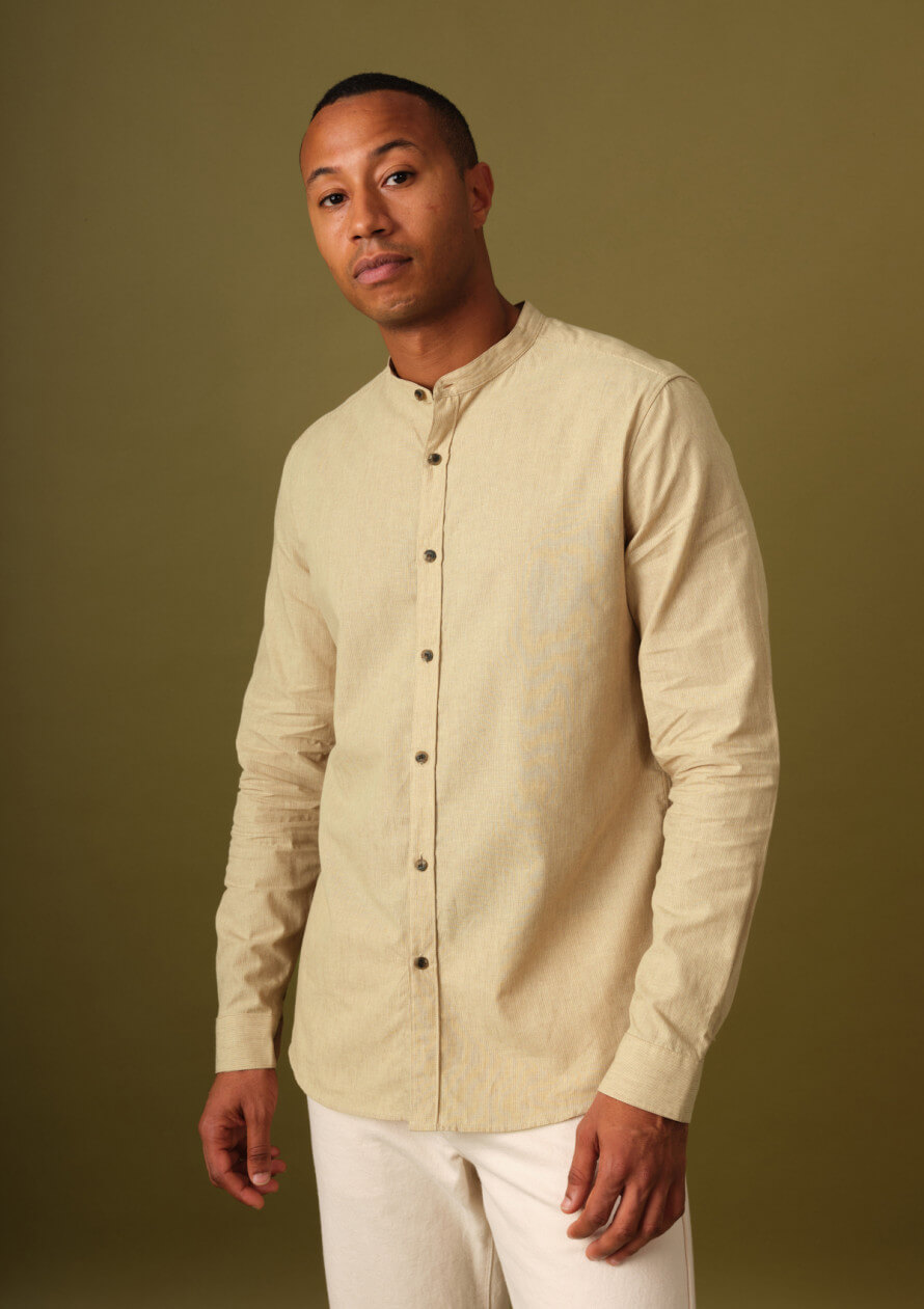 chemise-homme-maolin-beige-rayures-coton-collection-printemps-ete-2026-1