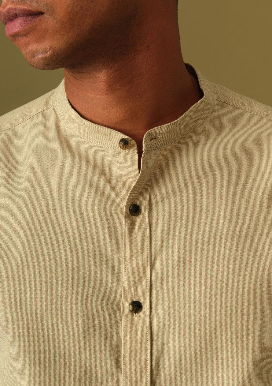 chemise-homme-maolin-beige-rayures-coton-collection-printemps-ete-2026-3