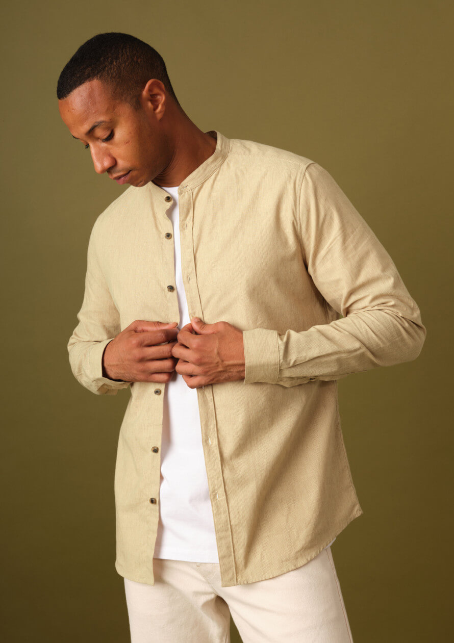 chemise-homme-maolin-beige-rayures-coton-collection-printemps-ete-2026-4