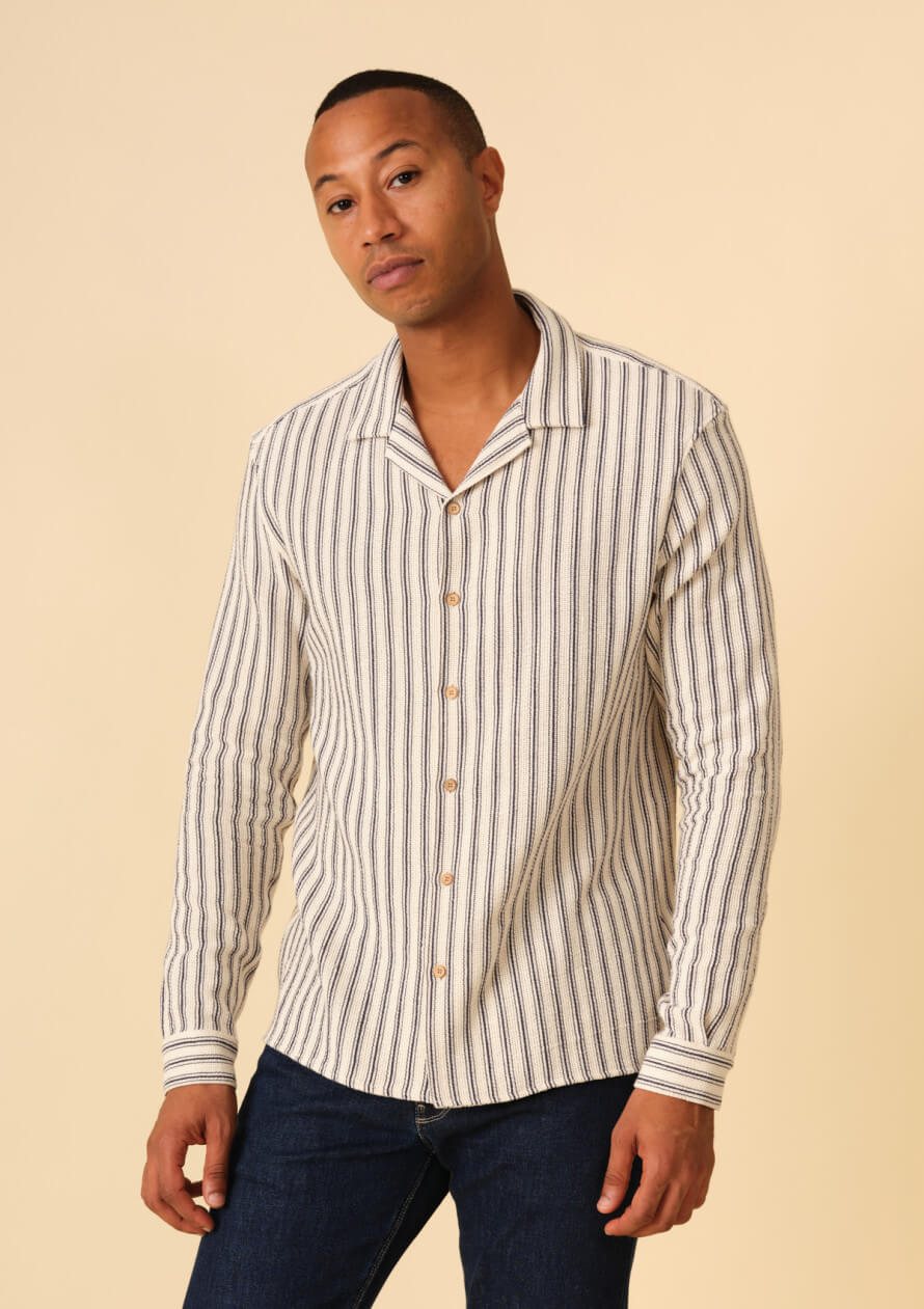 chemise-homme-santiago-rayures-marine-coton-collection-printemps-ete-2026-2