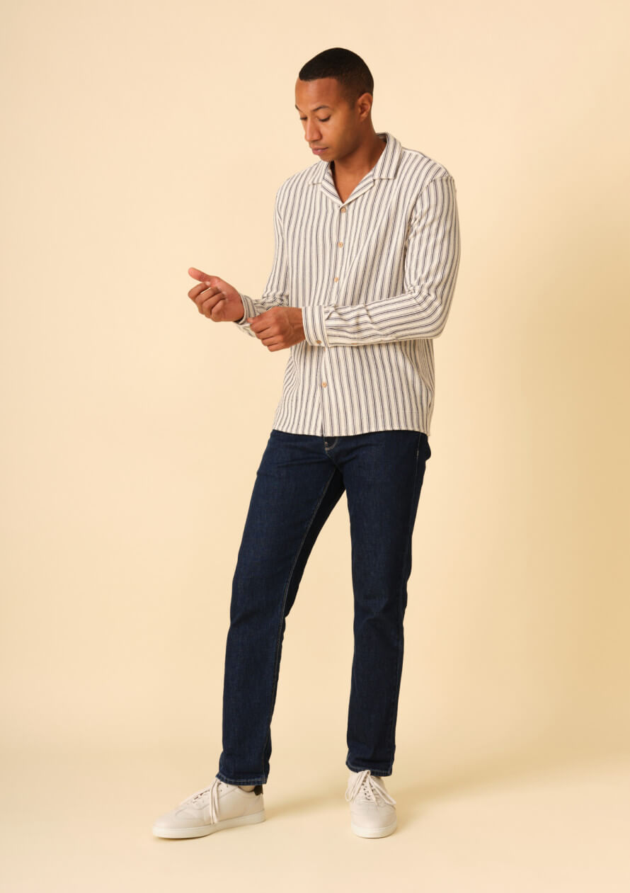 chemise-homme-santiago-rayures-marine-coton-collection-printemps-ete-2026-5