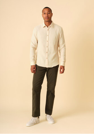 chemise-homme-gabriel-ecru-gaufre-coton-collection-printemps-ete-2026-5